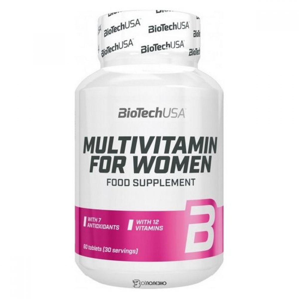 Витамины Multivitamin for Women Biotech USA 60 табл 108814