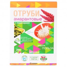 Отруби амарантовые безглютеновые Di&Diс ламинарией 250 г 108879