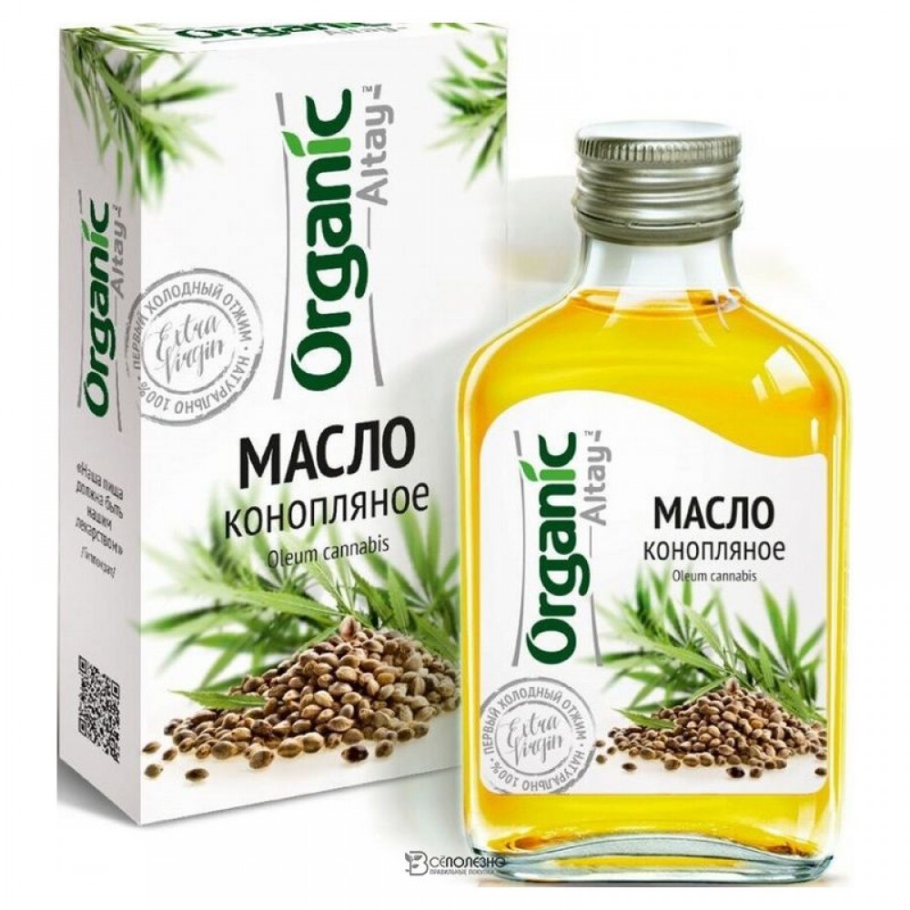 Конопляное масло Organic Altay 100 мл 108884