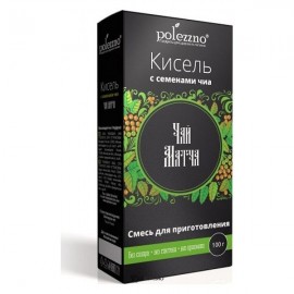 Кисель с семенами чиа Чай матча 100 г Polezzno 108919