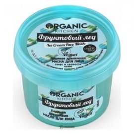 Маска для лица Ледяная дренажная Фруктовый лед 100 мл Organic kitchen 108929