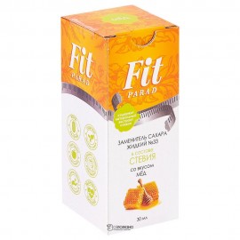 Сахарозаменитель жидкий №33 со вкусом меда 30 мл Fit Parad 109070