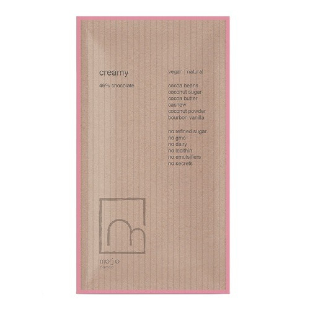 Шоколад молочный Cacao 46% - Creamy 20 г Mojo 109103