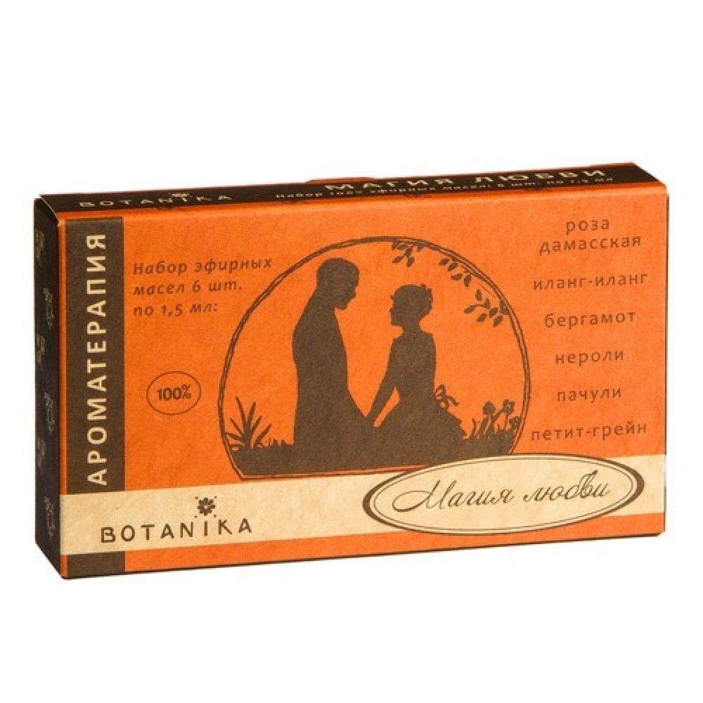 Набор 100% эфирных масел Магия любви 9 мл Botavikos 109266