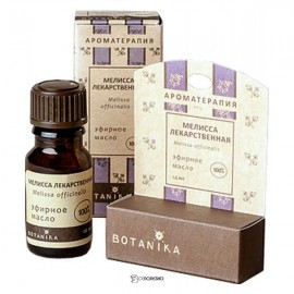 Эфирное масло Мелисса лекарственная 100% 10 мл Botavikos 109349