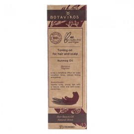 Масло косметическое Мускатный орех для волос и кожи головы тонизирующее 30 мл Botavikos 109354