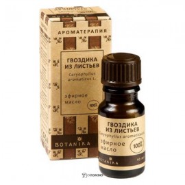 Эфирное масло Гвоздика из листьев 100% 10 мл Botavikos 109366
