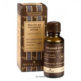 Жирное масло Грецкий орех 100% 30 мл Botavikos 109382