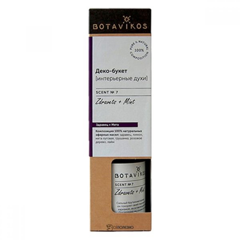 Аромадиффузор Здравец и мята 100 мл Botavikos 109383