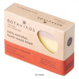 Мыло Апельсин корица красная глина 100 г Botavikos 109421