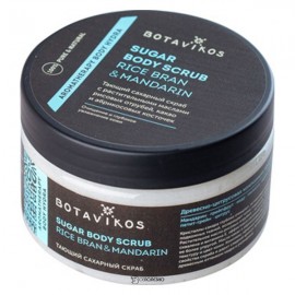 Скраб для тела сахарный Рис и мандарин 250 мл Botavikos 109450