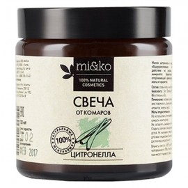 Свеча Цитронелла от комаров 120 мл Mi&Ko 109627