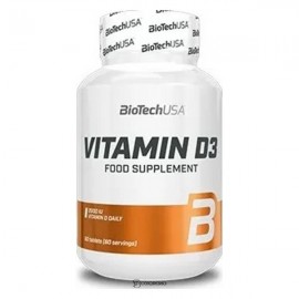 Витамины Vitamin D3 50 мкг 60 капс Biotech USA 109762