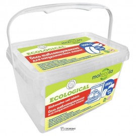 Соль таблетированная для посудомоечных машин 2000 г Molecola 109796