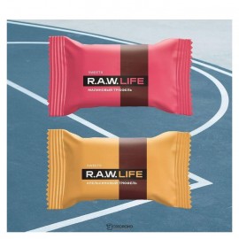 Конфета Малиновый трюфель 18 г RAW LIFE 109804
