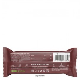 Батончик Какао-мята 47 г RAW LIFE 109812