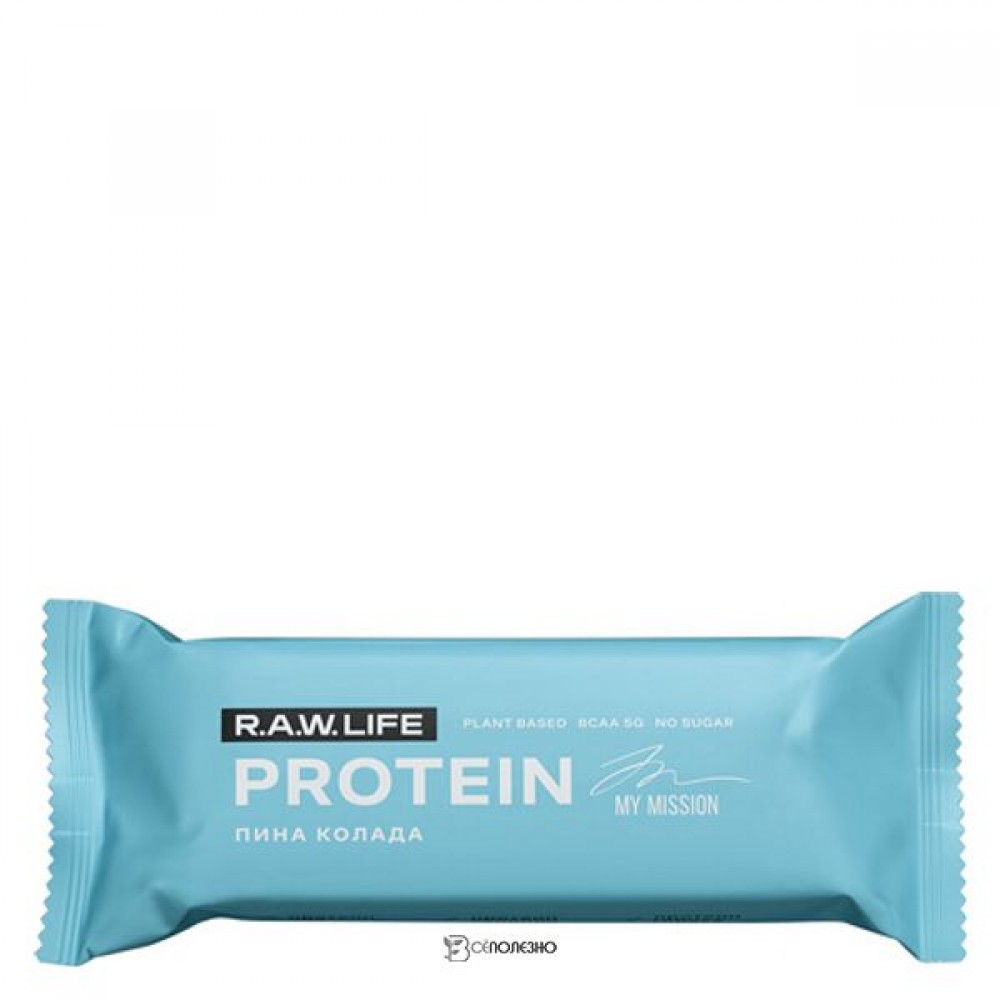 Батончик протеиновый Пина колада 43 г RAW LIFE 109819