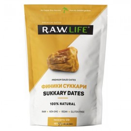 Финики Суккари 125 г RAW LIFE 109821