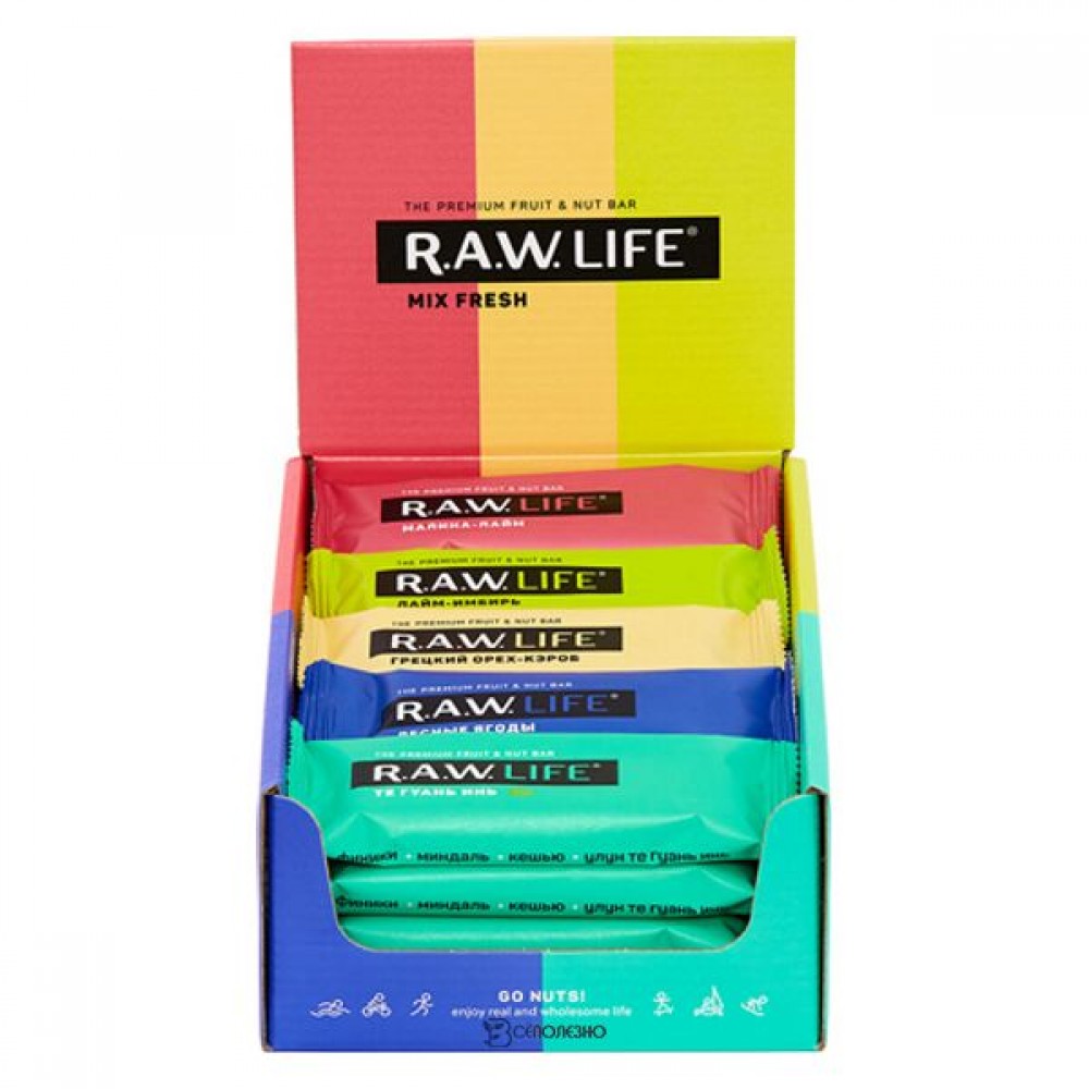 Набор Mix fresh1 20 шт RAW LIFE 109834