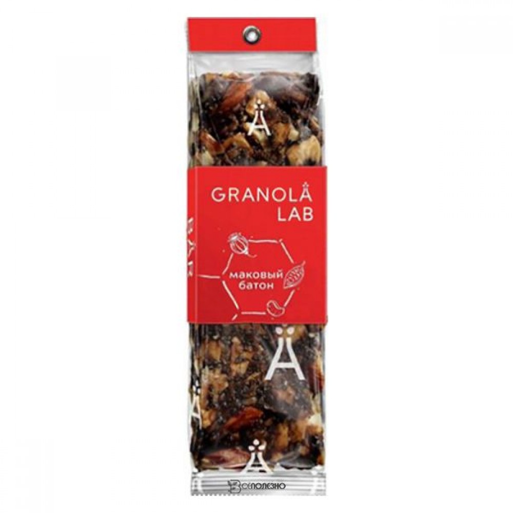 Маковый батон 40 г Granola.Lab 109851