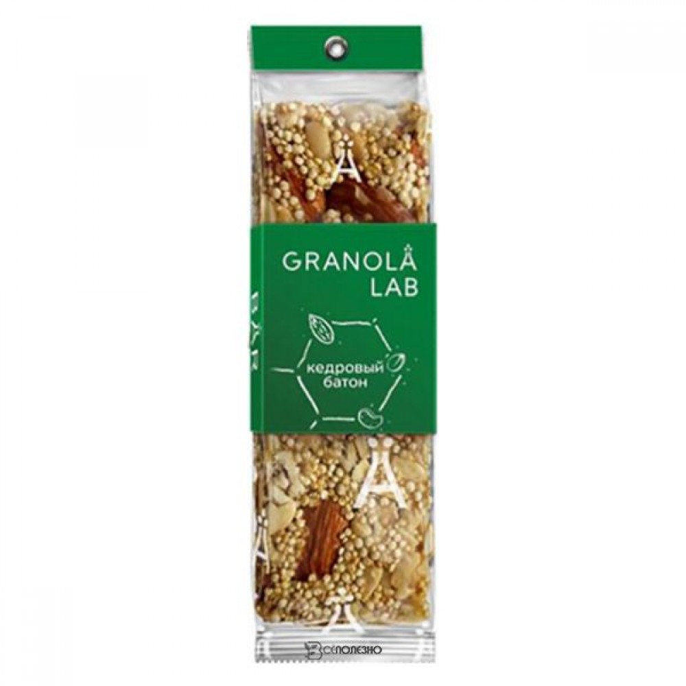 Кедровый батон 40 г Granola.Lab 109852