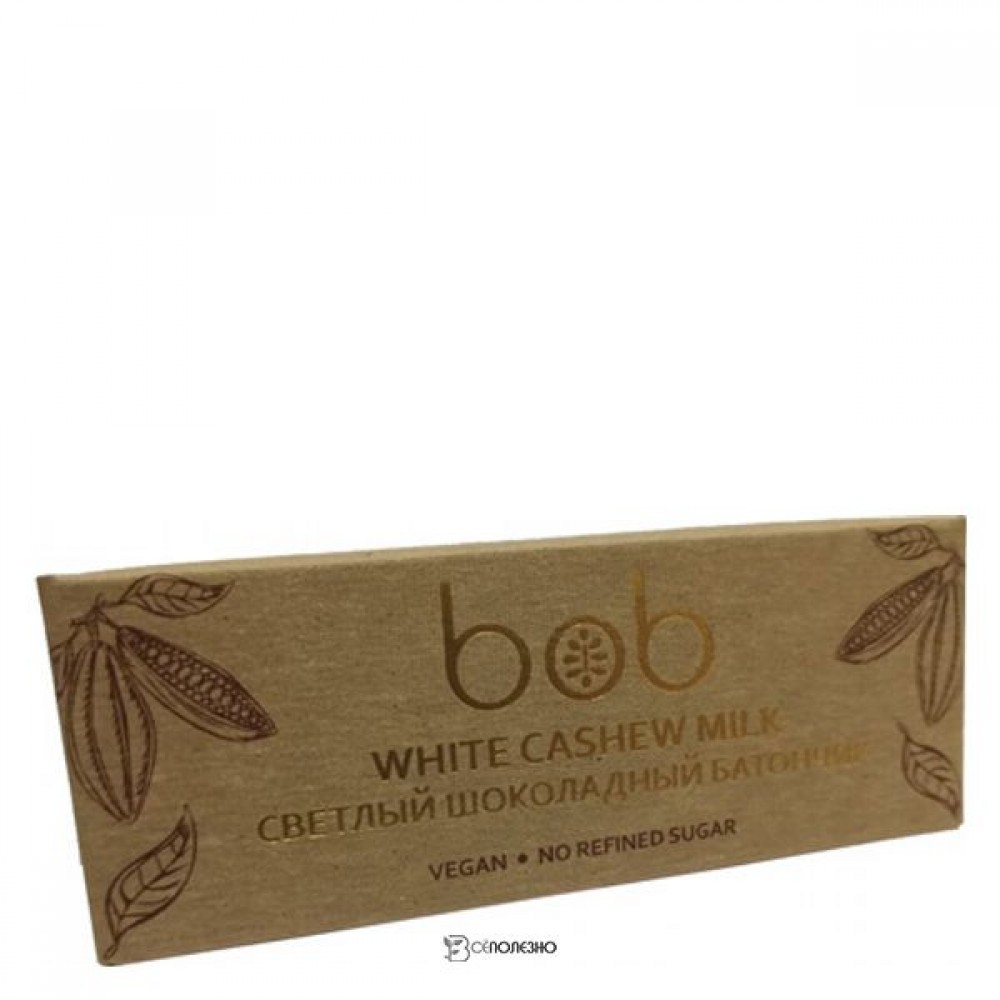 Батончик шоколадно ореховый светлый 50 г bob 109872