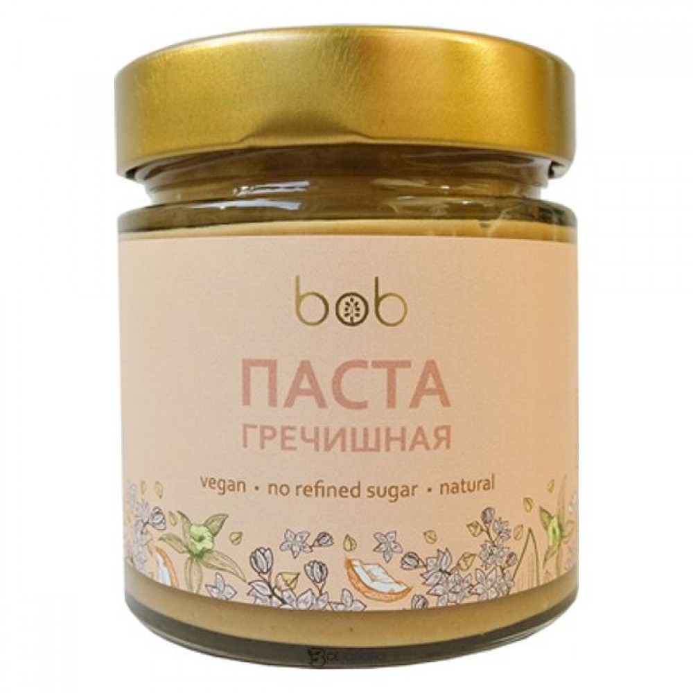 Паста гречишная 200 г bob 109876