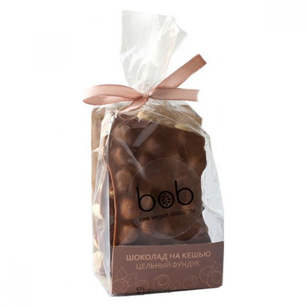 Шоколад на кешью Цельный фундук 100 г bob 109884