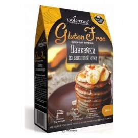 Смесь для выпечки Панкейки из банановой муки 260 г Polezzno 109933