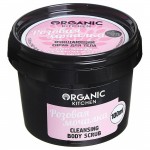 Очищающий скраб для тела Розовая мочалка Organic Kitchen 100 мл 110081