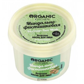 Маска для лица Миндально-фисташковая йогуртовая Organic Kitchen 100 мл 110141