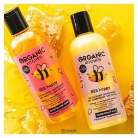 Кондиционер для волос Bee happy питательный Organic Kitchen 270 мл 110173