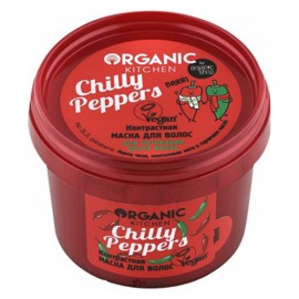 Маска для волос Chilly peppers контрастная Organic Kitchen 100 мл 110195