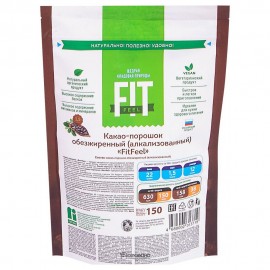 Какао порошок обезжиренный 1,5% 150 г Fit Feel 110334
