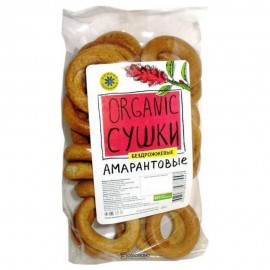 Сушки амарантовые бездрожжевые 200 г Компас здоровья 110336