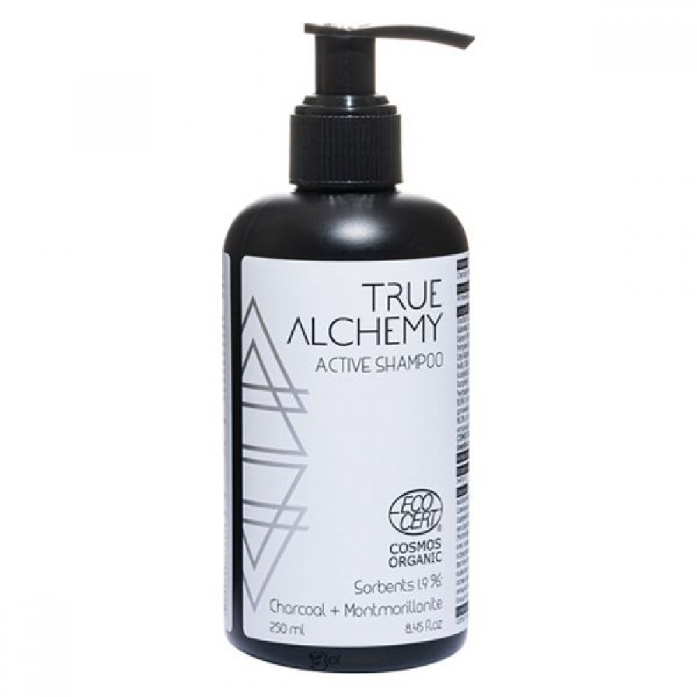 Шампунь Sorbents 1,9% Charcoal + Montmorillonite 250 мл True Alchemy 110453
