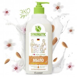 Жидкое мыло Миндальное молочко 500 мл Synergetic 110719