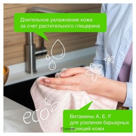 Мыло для рук жидкое Лемонграсс и мята антибактериальное 500 мл Synergetic 110731