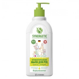Мыло для рук жидкое Мелисса и ромашка антибактериальное 500 мл Synergetic 110733