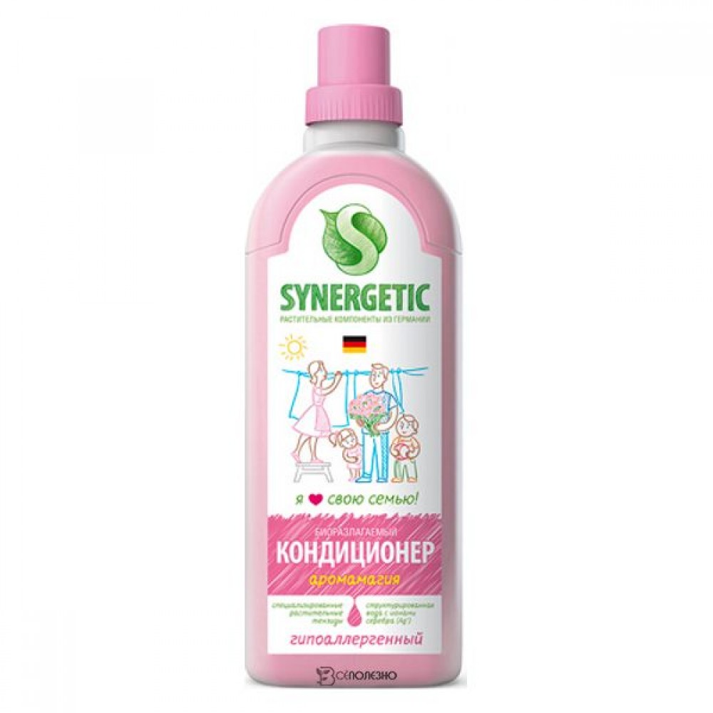 Кондиционер для белья Аромамагия 1000 мл Synergetic 110752