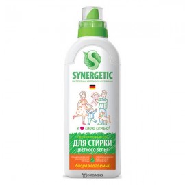 Гель для стирки цветного белья биоразлагаемый 750 мл Synergetic 110769