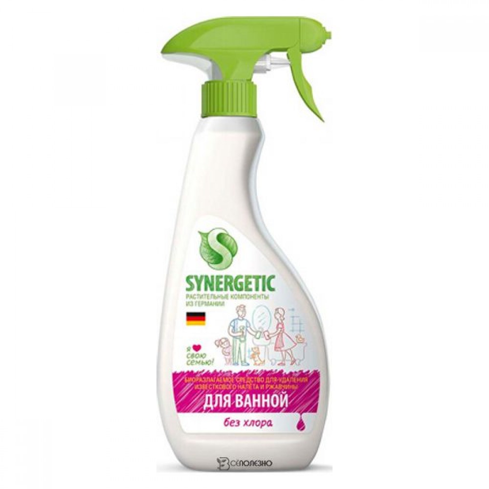 Средство для сантехники 500 мл Synergetic 110777