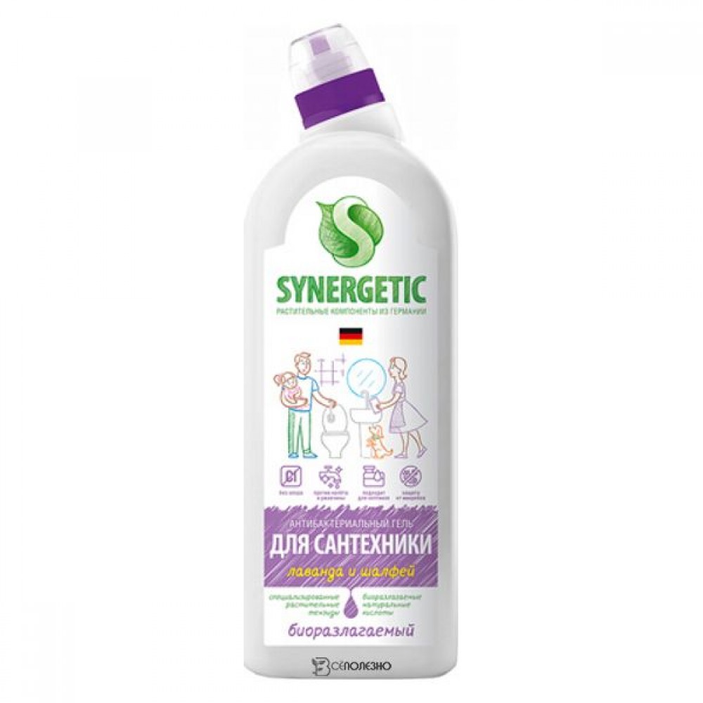 Средство для мытья сантехники Сказочная чистота 700 мл Synergetic 110790