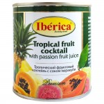Тропический фруктовый коктейль с соком маракуйи 425 г Iberica 110800