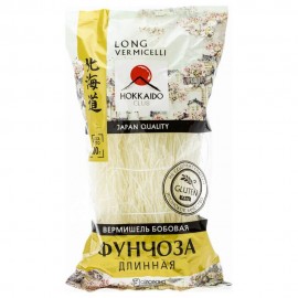 Фунчоза длинная вермишель бобовая 200 г Hokkaido club 110811