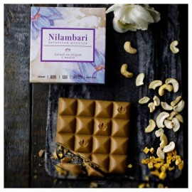 Шоколад белый на кешью с манго и гречишным чаем 65 г Nilambari 110827