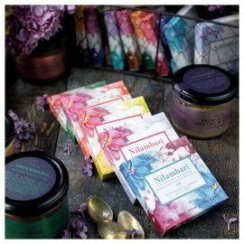 Шоколад авторский молочный на кешью Капучино 65 г Nilambari 110830