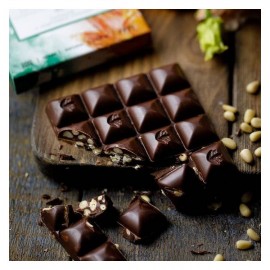 Шоколад горький Кедровый орех 65 г Nilambari 110837