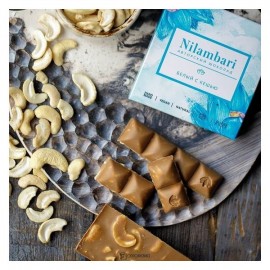 Шоколад белый с кешью 65 г Nilambari 110840
