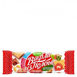 Вафли из полбы Пралине без сахара 15 г Вастэко 110846